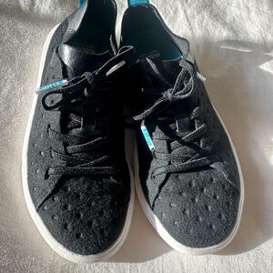 Native Kids Black Sneakers